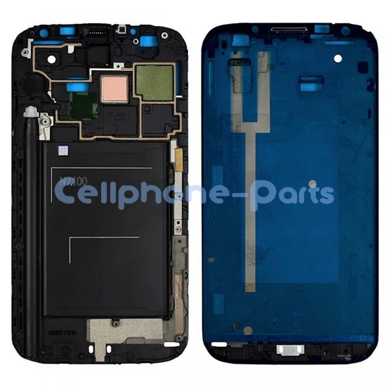 LCD frame for Samsung Galaxy Note 2 N7100 i317