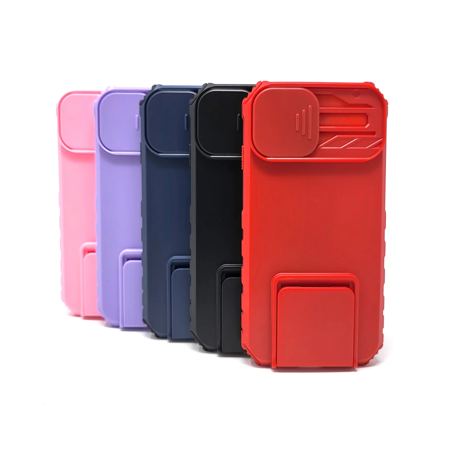 Apple iPhone 7 / 8 / SE 2020 / SE 2022 - Stand Up Case with Camera Shield and Kickstand