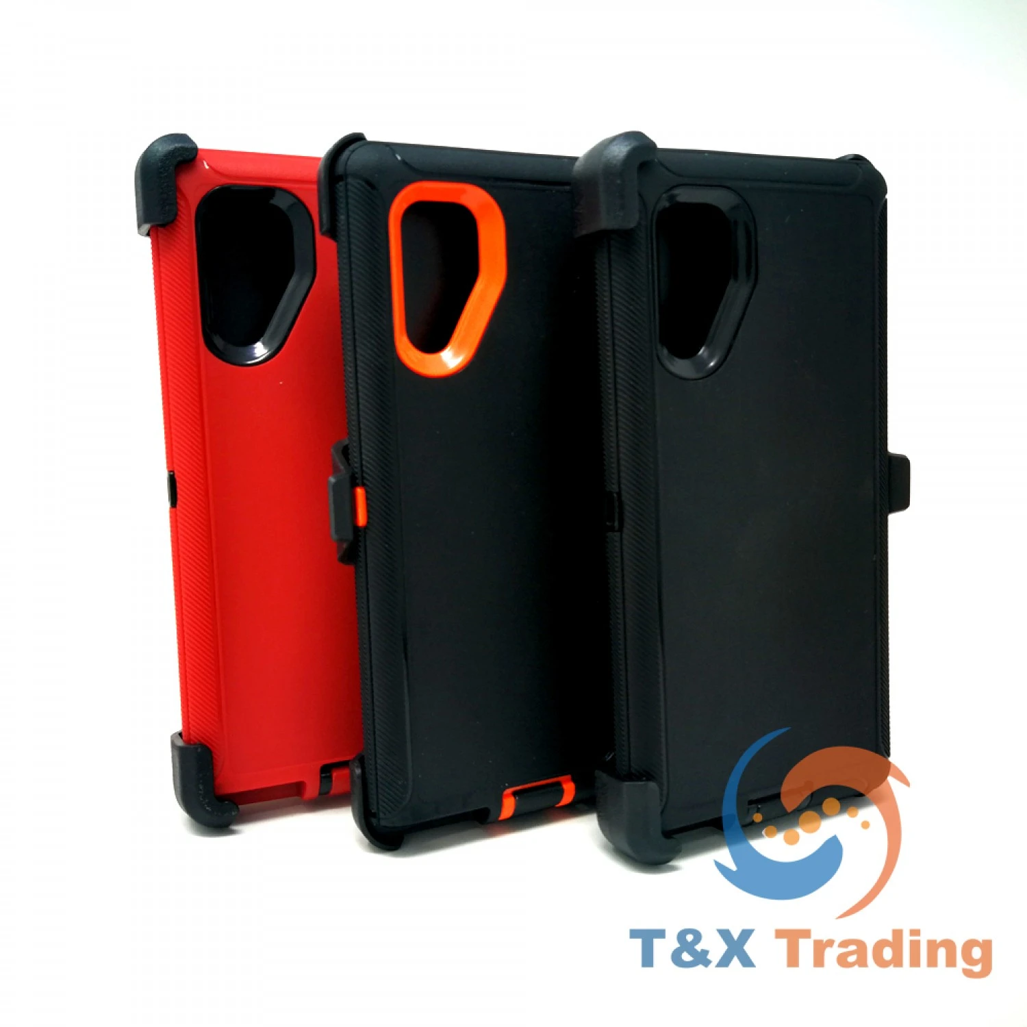 Samsung Galaxy Note 10 Plus - Fashion Defender Case with Belt Clip