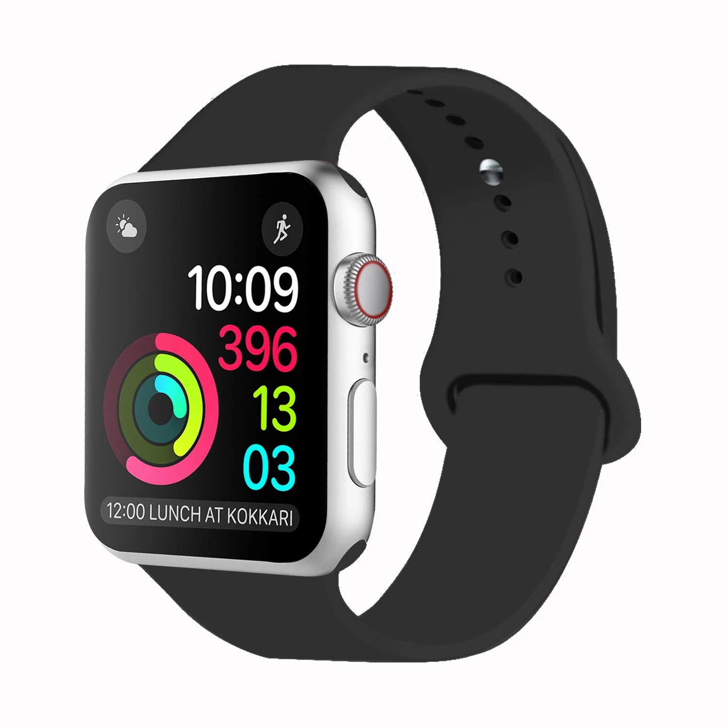 Apple iWatch 38mm / 40mm / 41mm / 42mm ( Series 10 ) - Smart Watch Soft Silicone Sport Band Strap (Mix Colors)