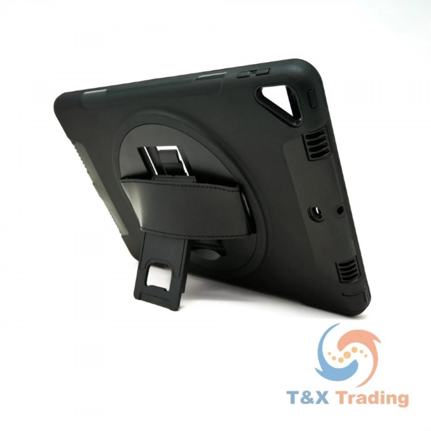 Apple iPad 7 / 8 / 9 Generation 10.2" - Heavy Duty Shockproof Rotatable Case with Kickstand