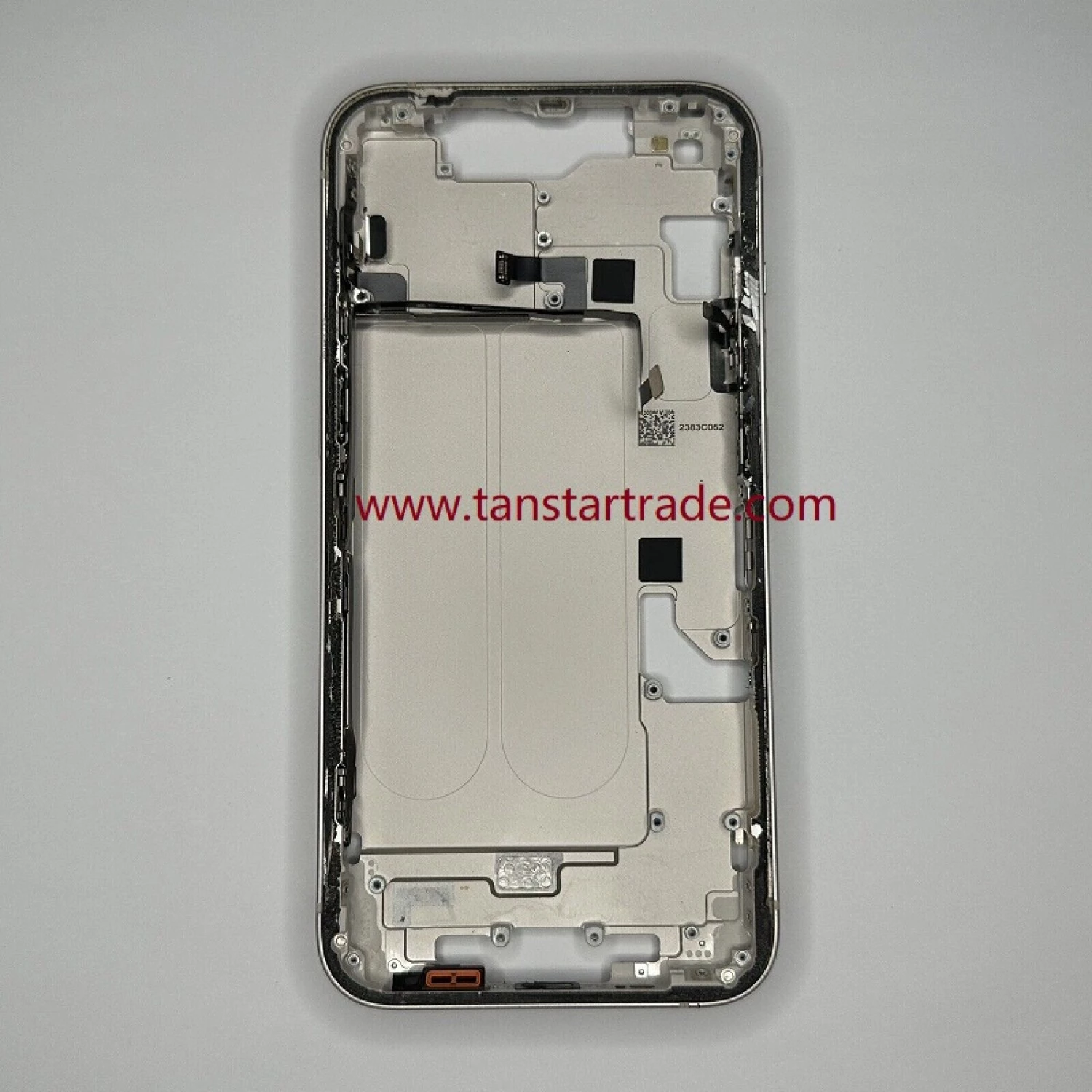 mid frame (side button flex installed) for iPhone 14 Plus