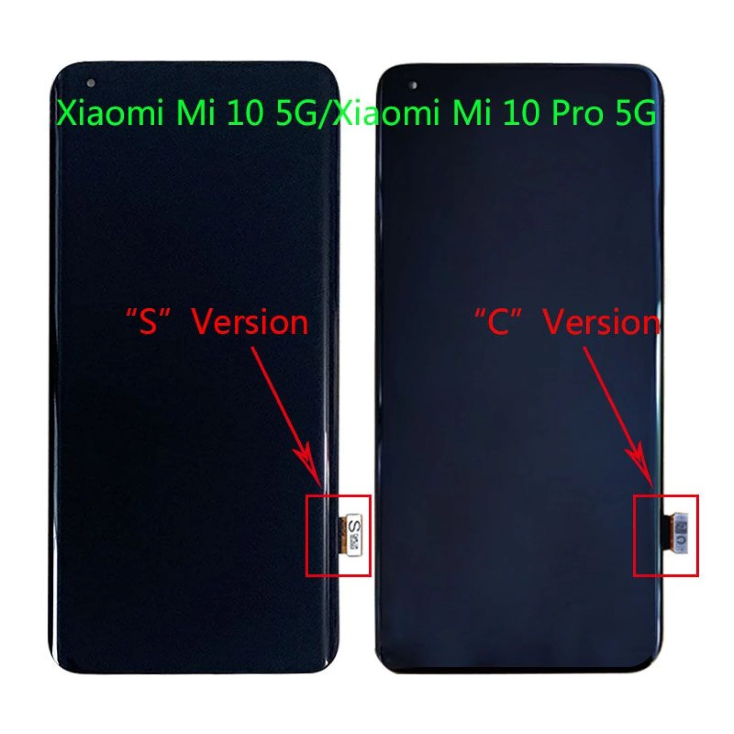 lcd digitizer with frame S Version for Xiaomi Mi 10 5G Mi 10 Pro