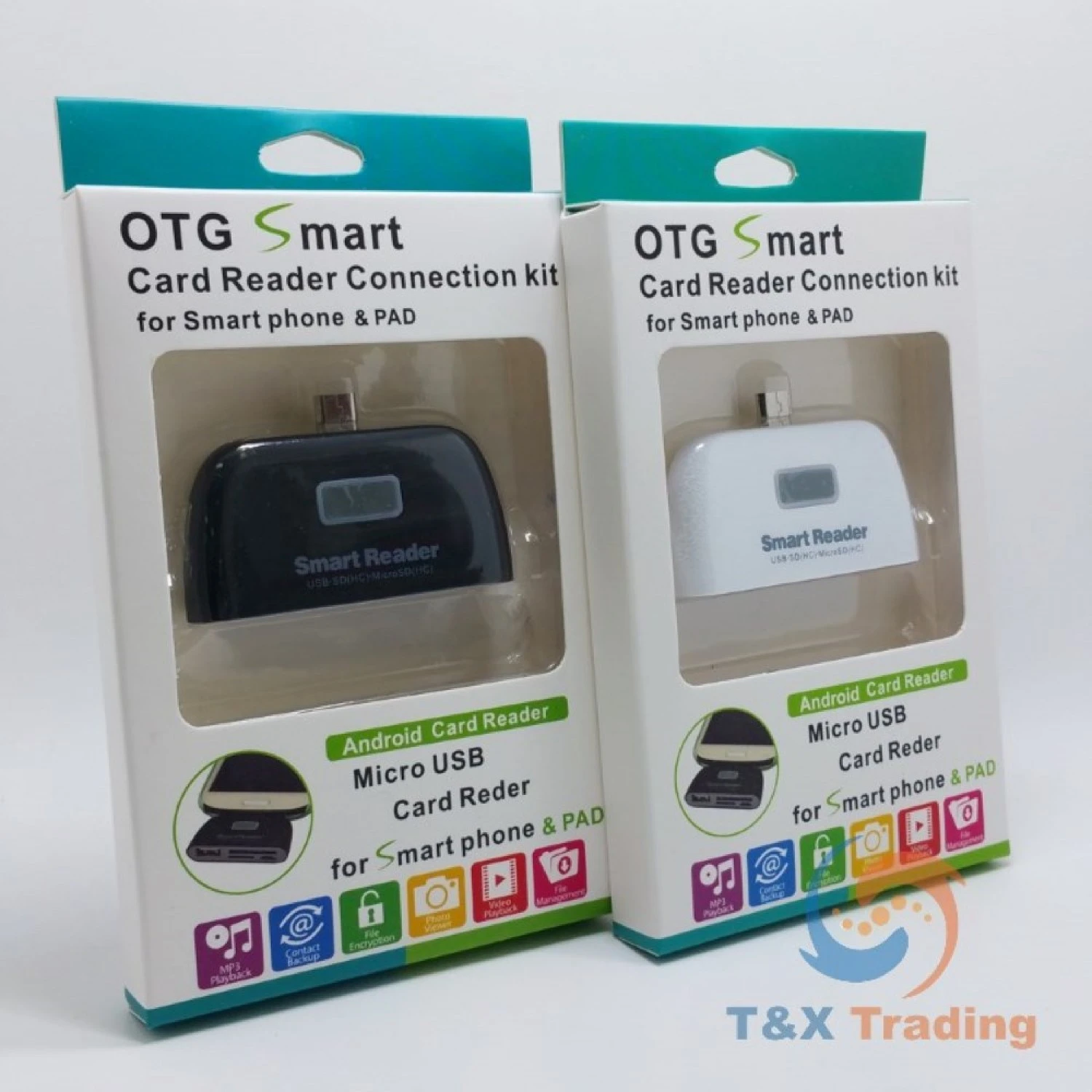 OTG - 4 in 1 Smart Card Reader Connection Kit Type C Adapter