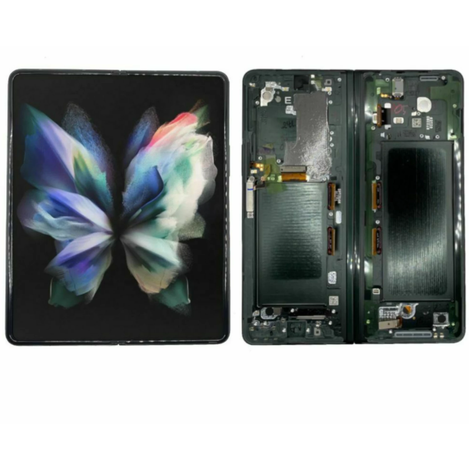 Inside Main LCD Assembly with frame for Samsung Galaxy Z Fold 3 5G F926