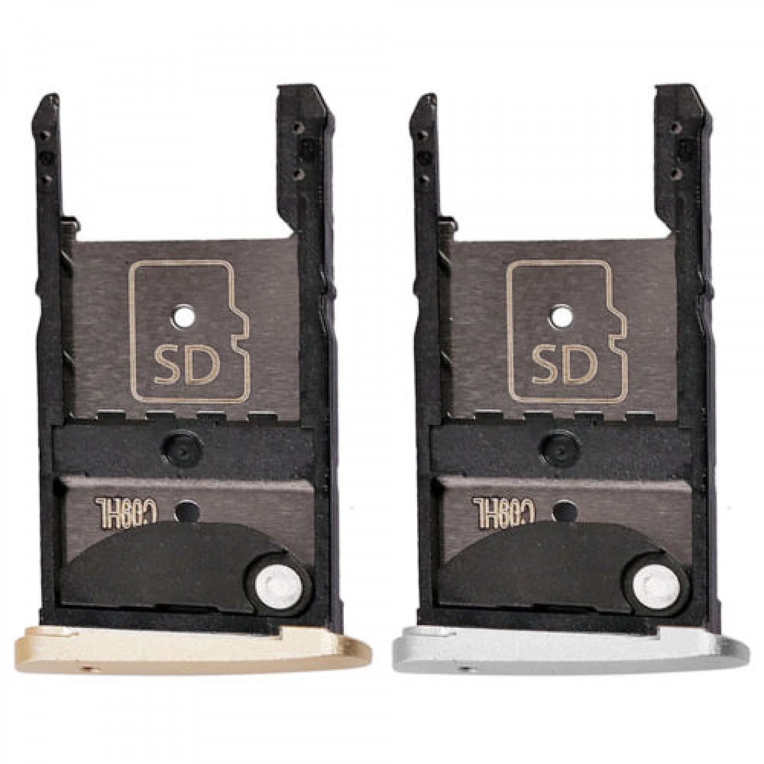 Sim tray Gold for Motorola Moto Z Play XT1635