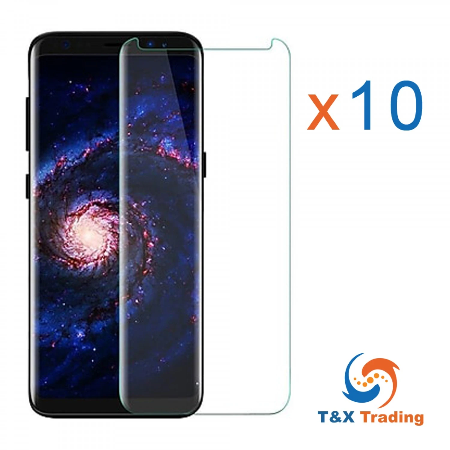 Samsung Galaxy S8 / S9 BOX (10Pcs) UV Tempered Glass Screen Protector
