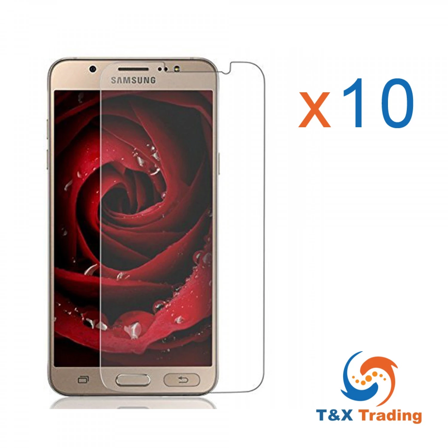 Samsung Galaxy J5 (2016) (10Pcs) Tempered Glass Screen Protector