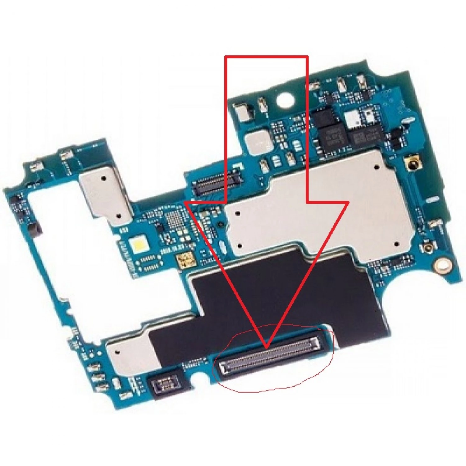 main flex CONNECTOR ONLY FPC for Samsung Galaxy A51 2020 A515 A515F