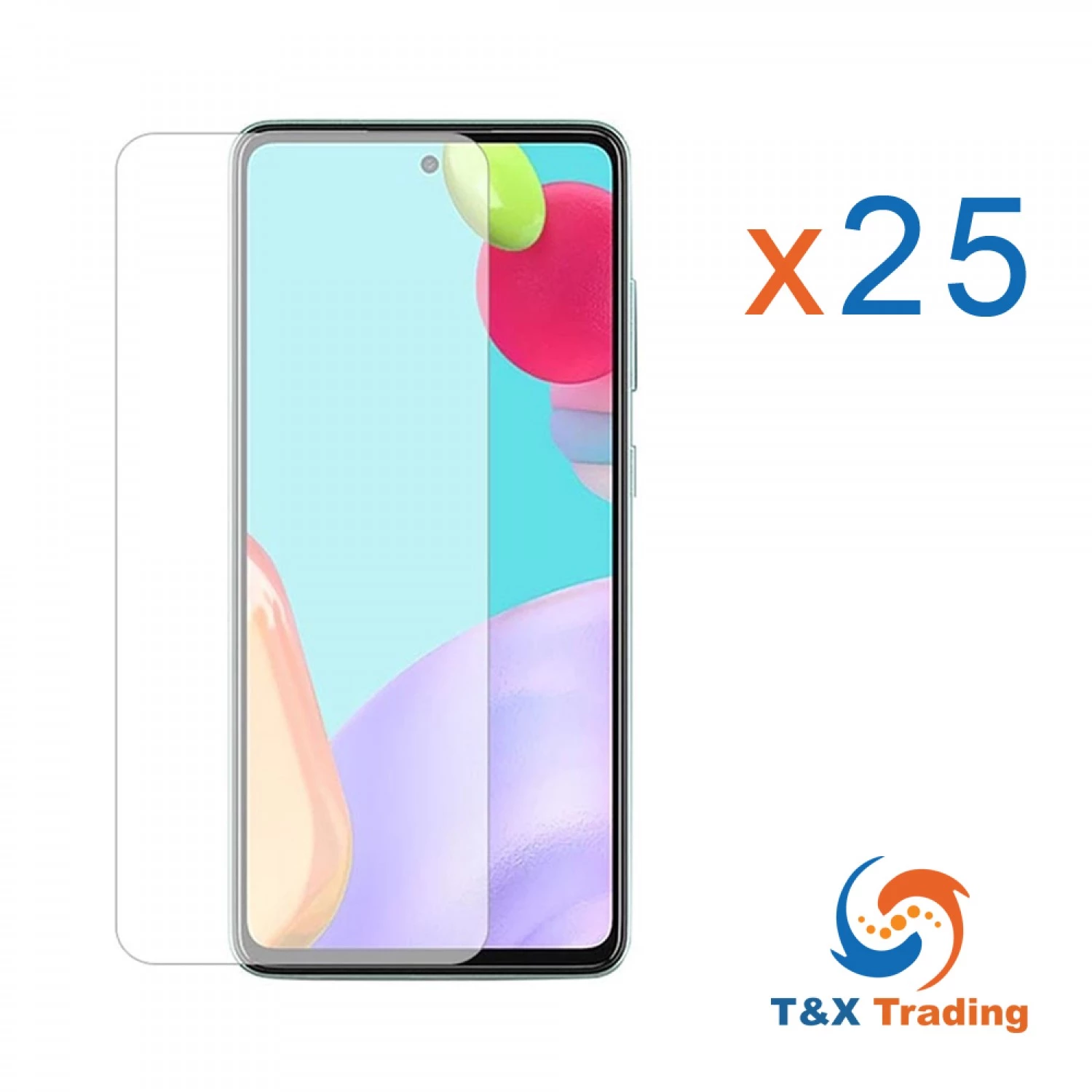 Samsung Galaxy A52 / A52 5G / A71 Bulk (25Pcs) Tempered Glass Screen Protector