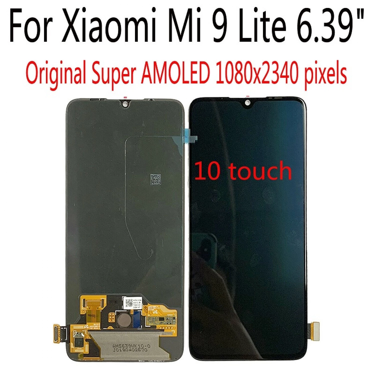 lcd digitizer assembly OEM for Xiaomi Mi 9 lite