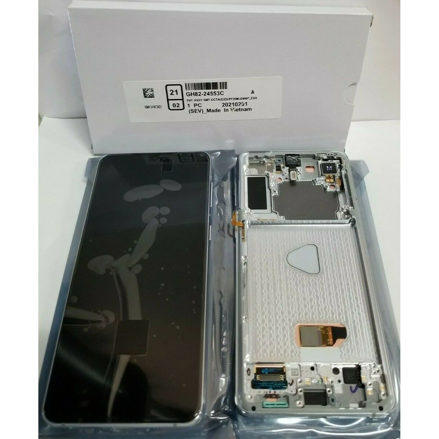 LCD Assembly with Frame OLED for Samsung S21 Plus G996 G996A G996WA