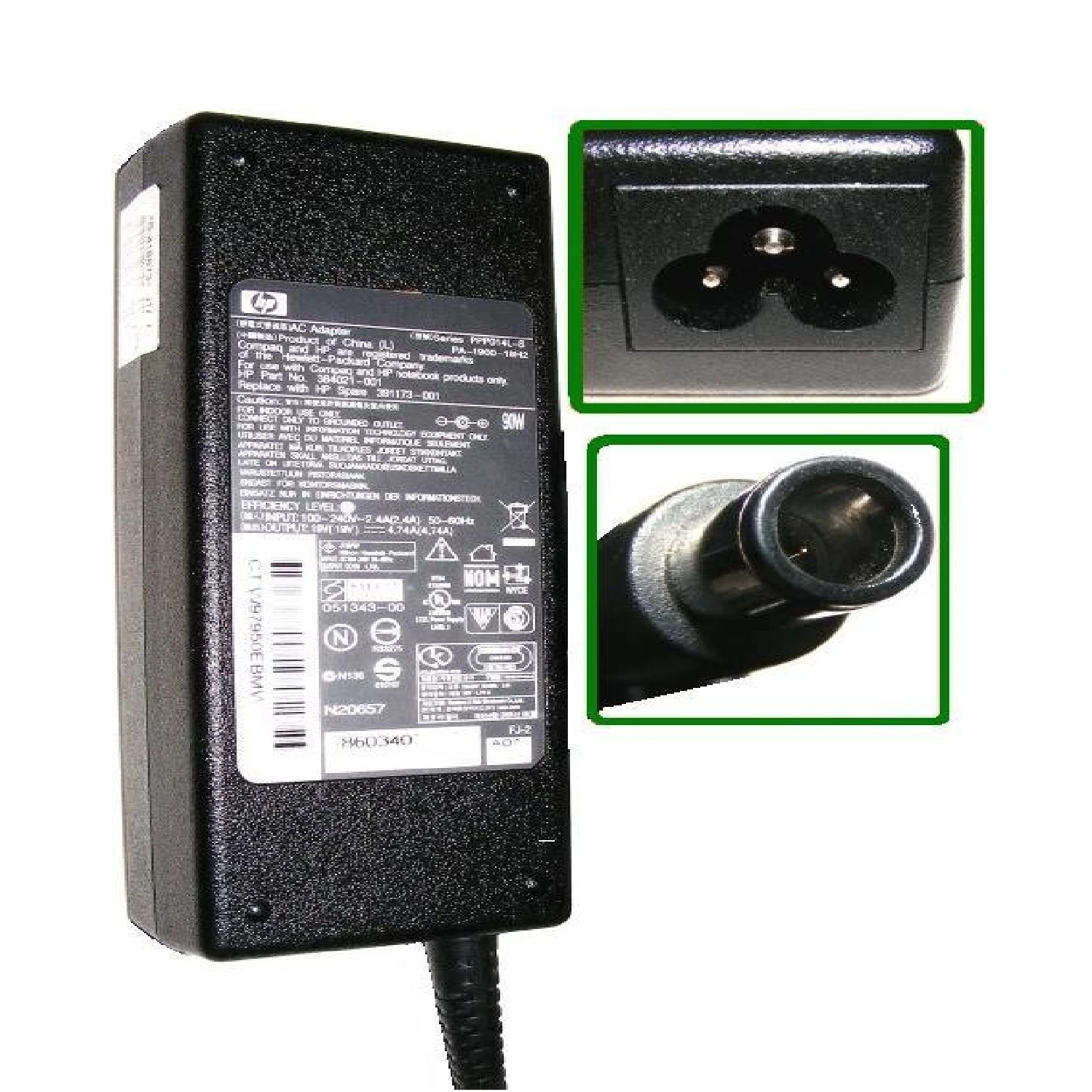 90W Laptop Charger 7.4mmх5.0mm [USED] HP / Dell (Mixed Lot, See Picture)