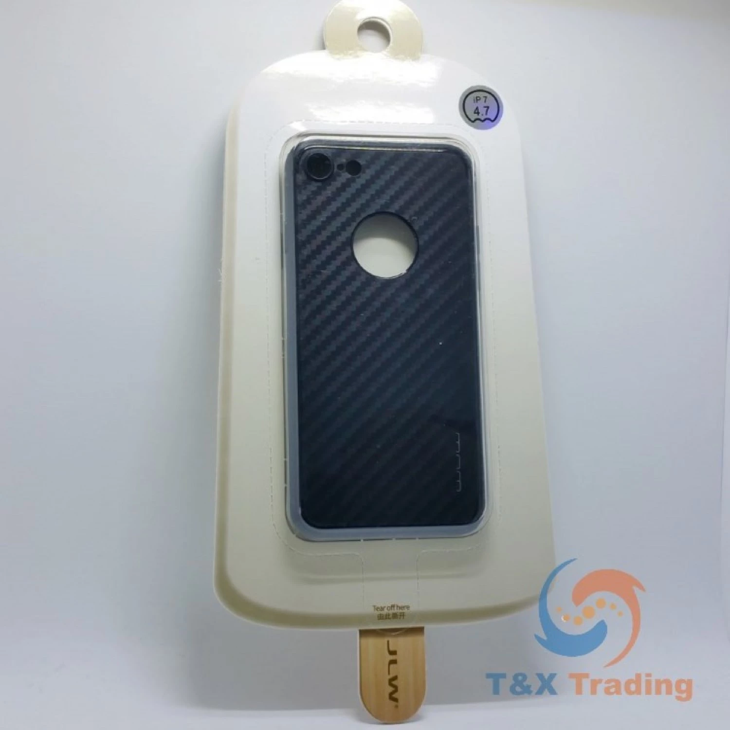 Apple iPhone 7 - WUW Carbon Fiber Silicone Soft Case