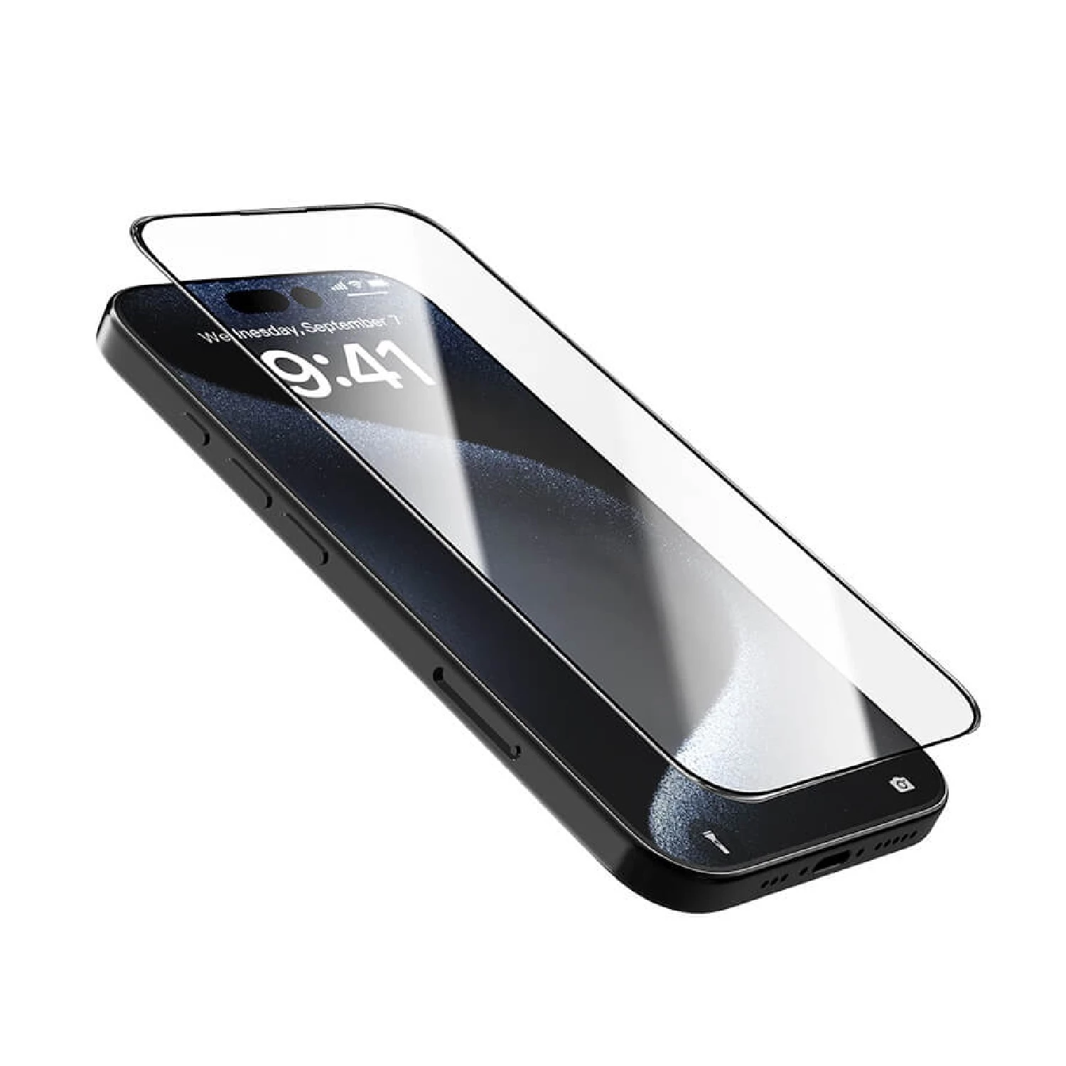 Apple iPhone 16 Pro Max - 3D Full Glue Tempered Glass Screen Protector