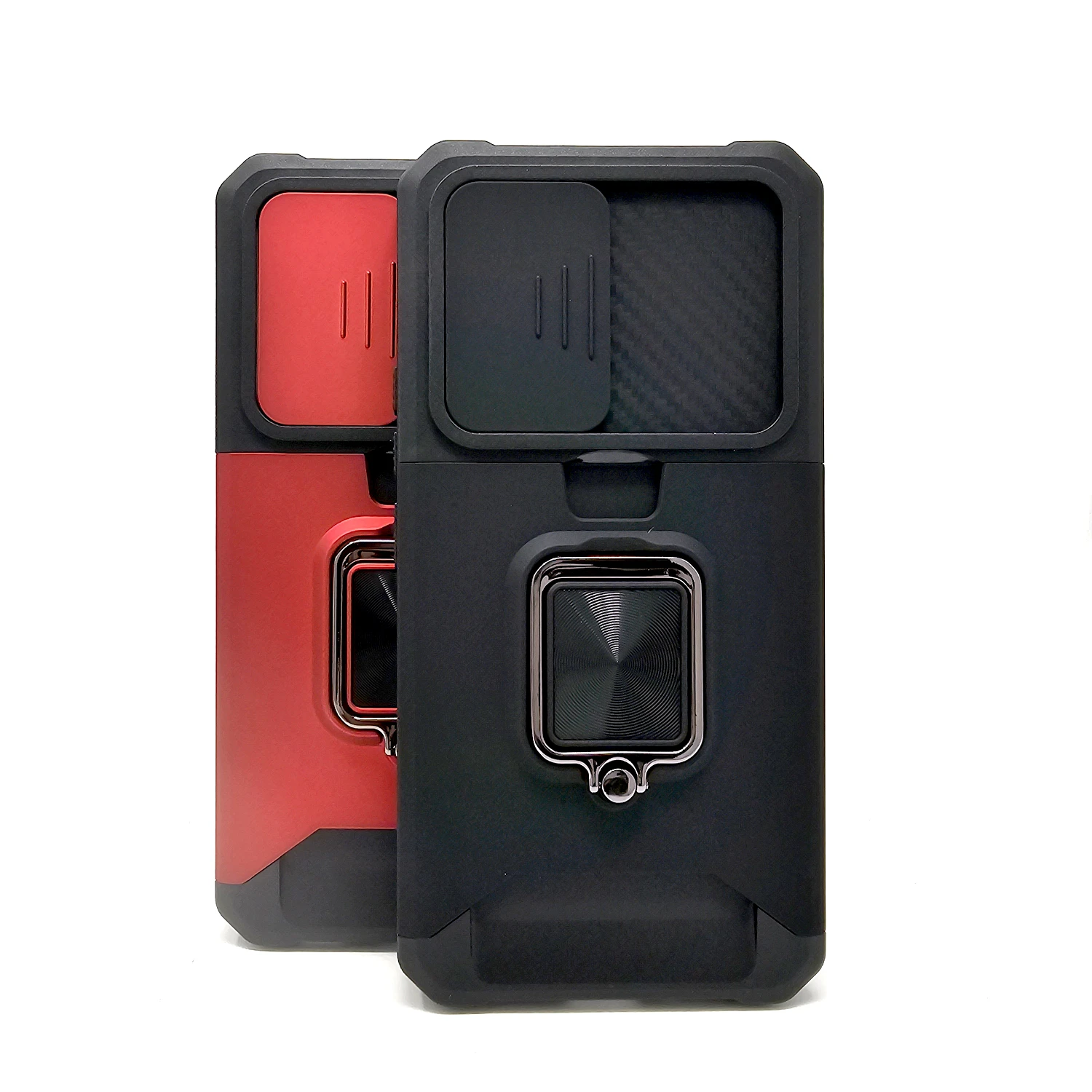 Samsung Galaxy A54 - Secure Card Holder Magnet Enabled Case with Ring Kickstand