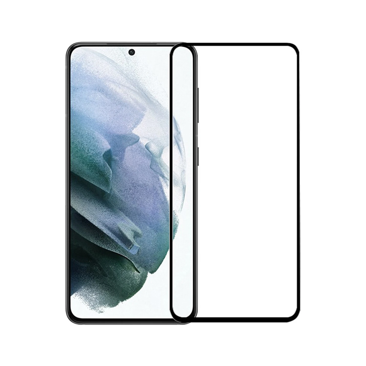 Samsung Galaxy S22 / S23 - 3D FULL GLUE + WORKING FINGERPRINT Tempered Glass Screen Protector