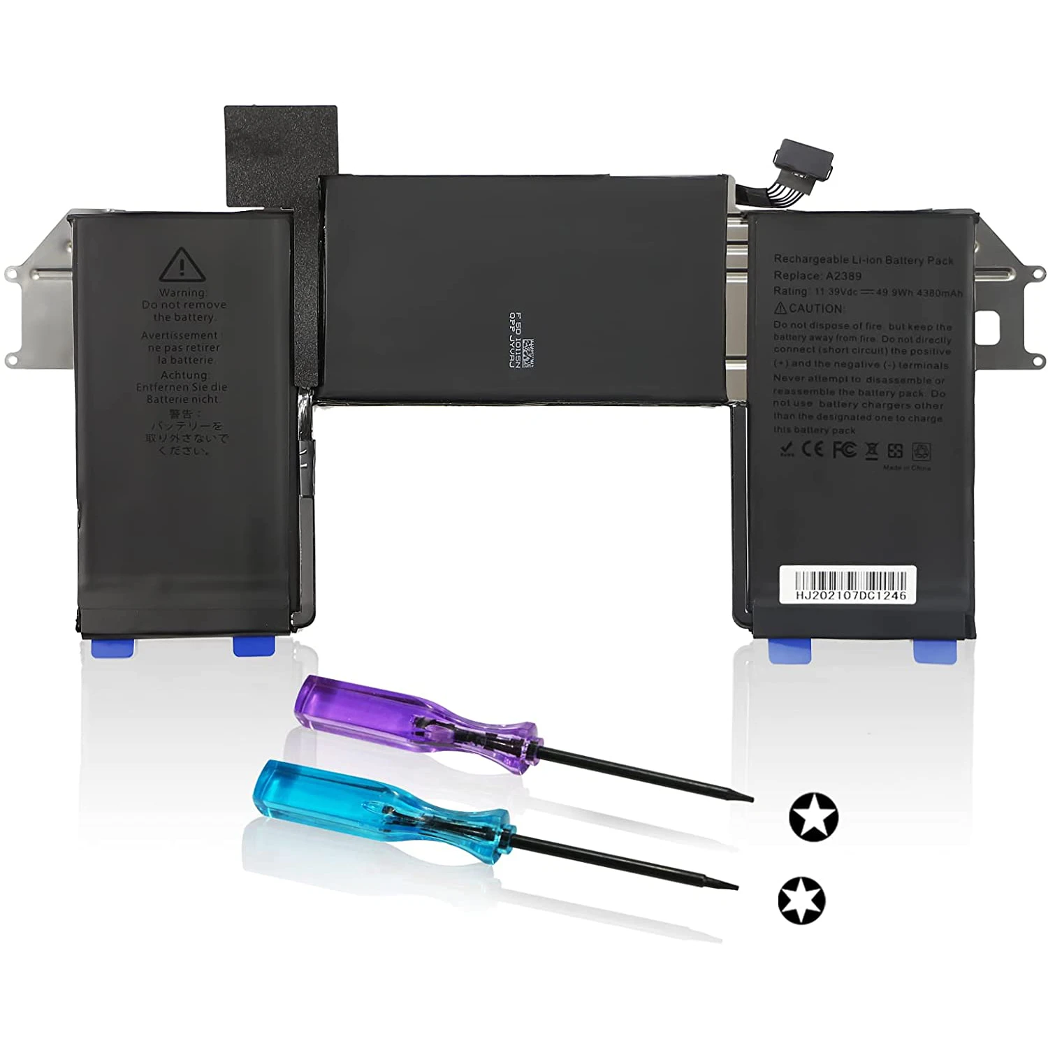 replacement battery A2389 For 13" MacBook Air M1 Chip Late 2020 A2337