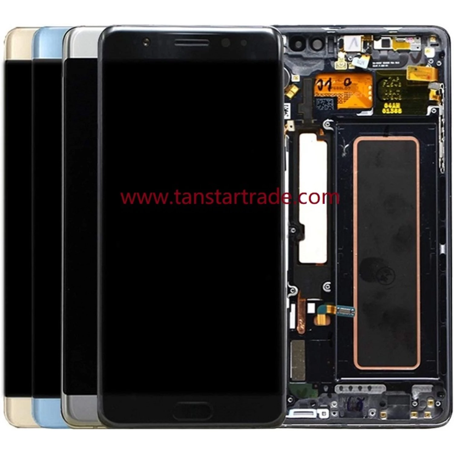 lcd digitizer with frame for Samsung note 7 N9300 N930 N930F