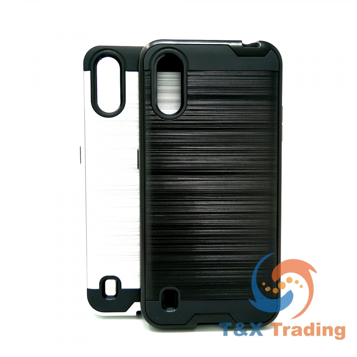 Samsung Galaxy A01 - Slim Sleek Brush Metal Case