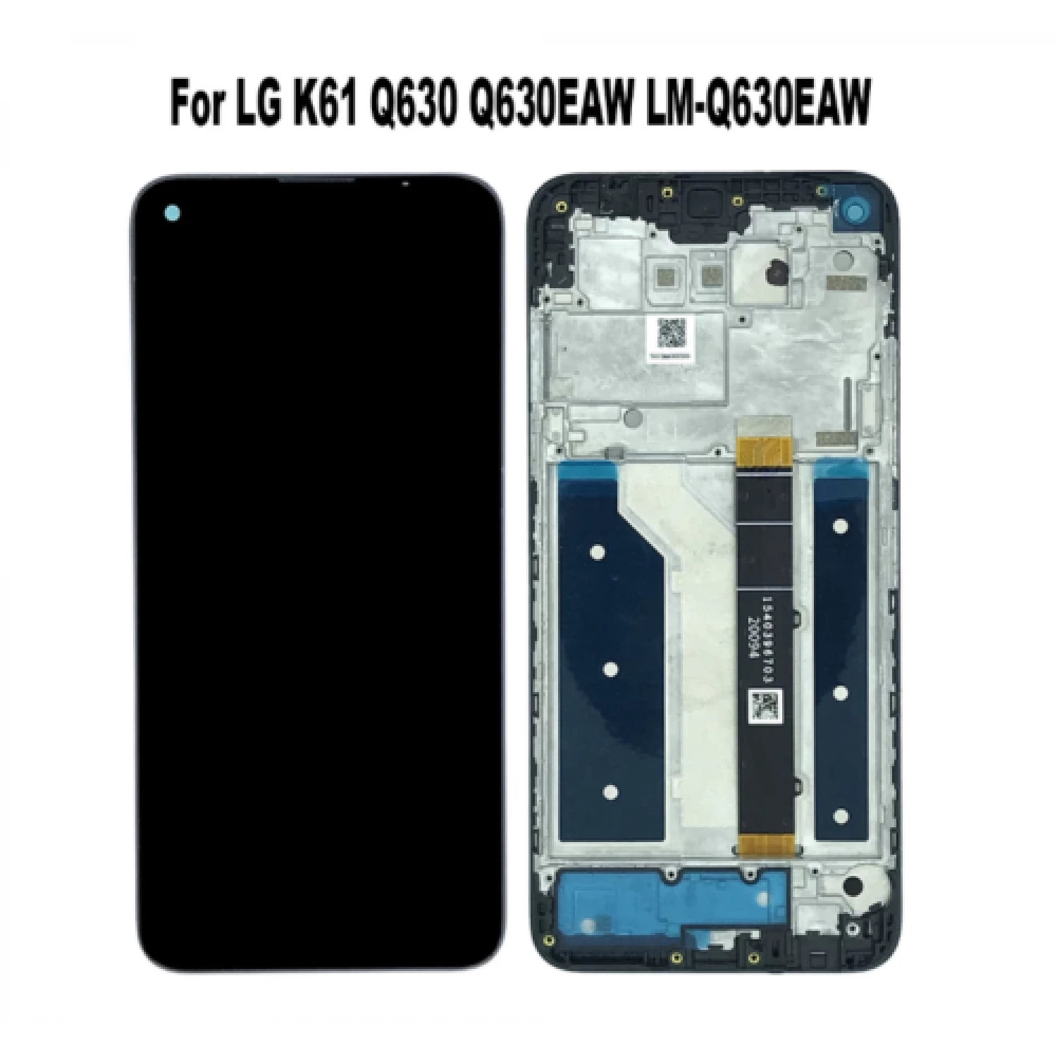 LCD digitizer with frame for LG K52 LM-K520 K62 Q52