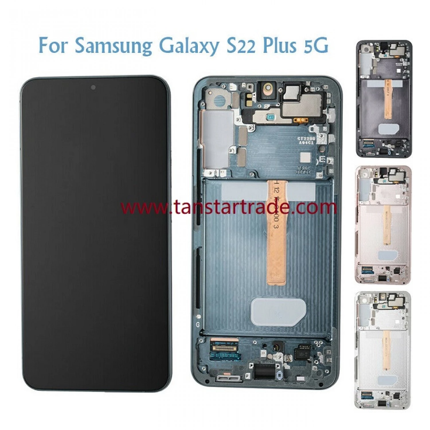 LCD Assembly with Frame for Samsung S22 Plus S906 S906W S906U S906F