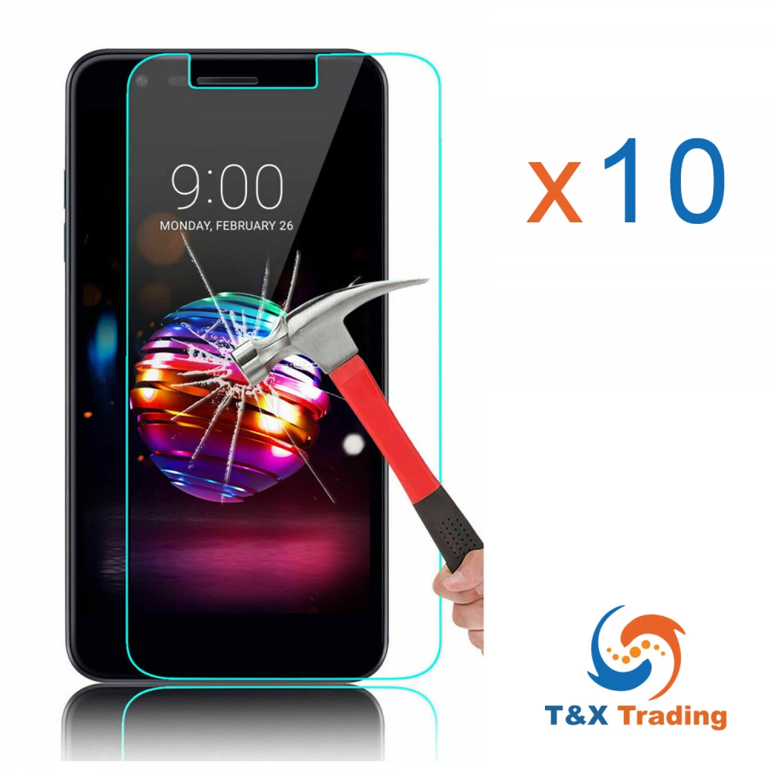 LG K30 2019 BOX (10pcs) Tempered Glass Screen Protector