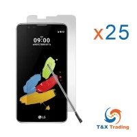 LG Stylo 2 / Stylo 2 Plus / Stylus 2 Bulk (25Pcs) Tempered Glass Screen Protector