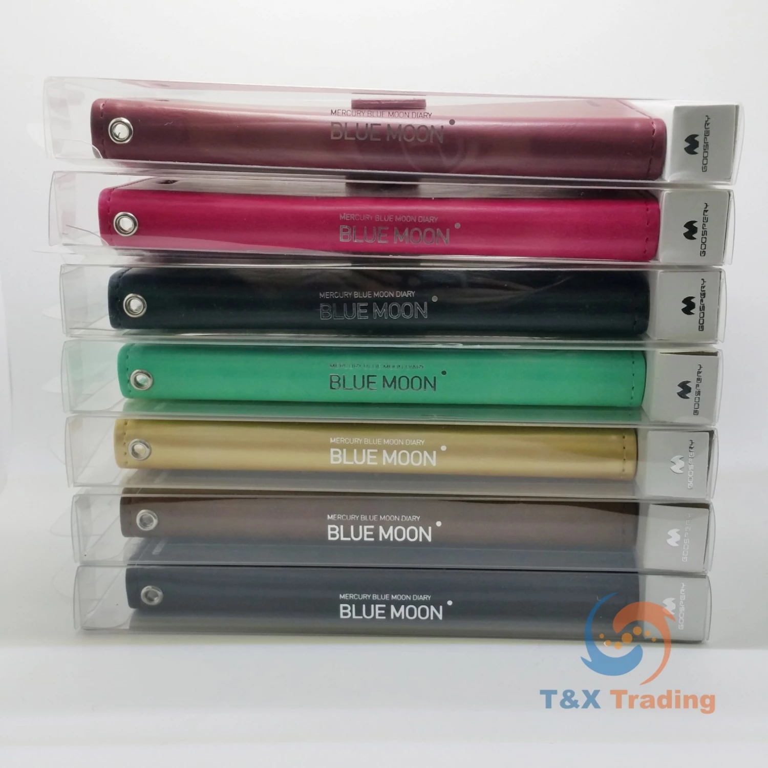 Apple iPhone 11 Pro Max - Goospery Blue Moon Diary Case