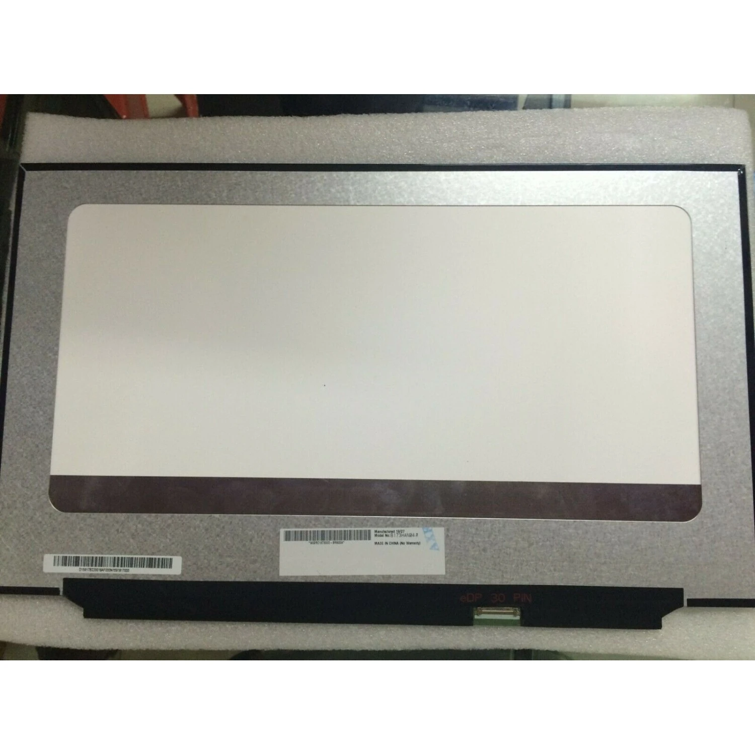 17.3" Laptop LCD Screen 1920x1080p 30 Pins B173HAN04.2