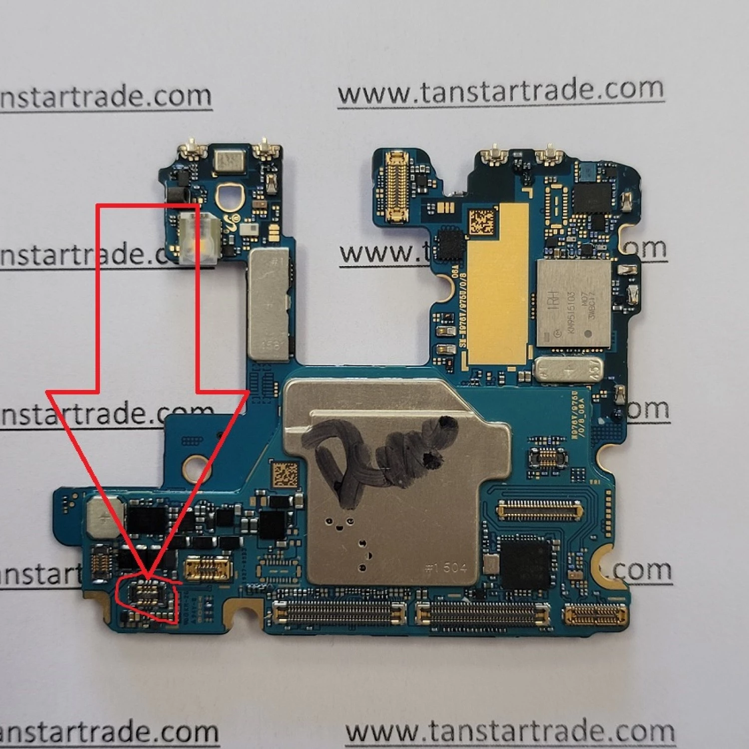 NFC wireless charging flex connector FPC for Samsung note 10 Plus N9750 N975 N975F