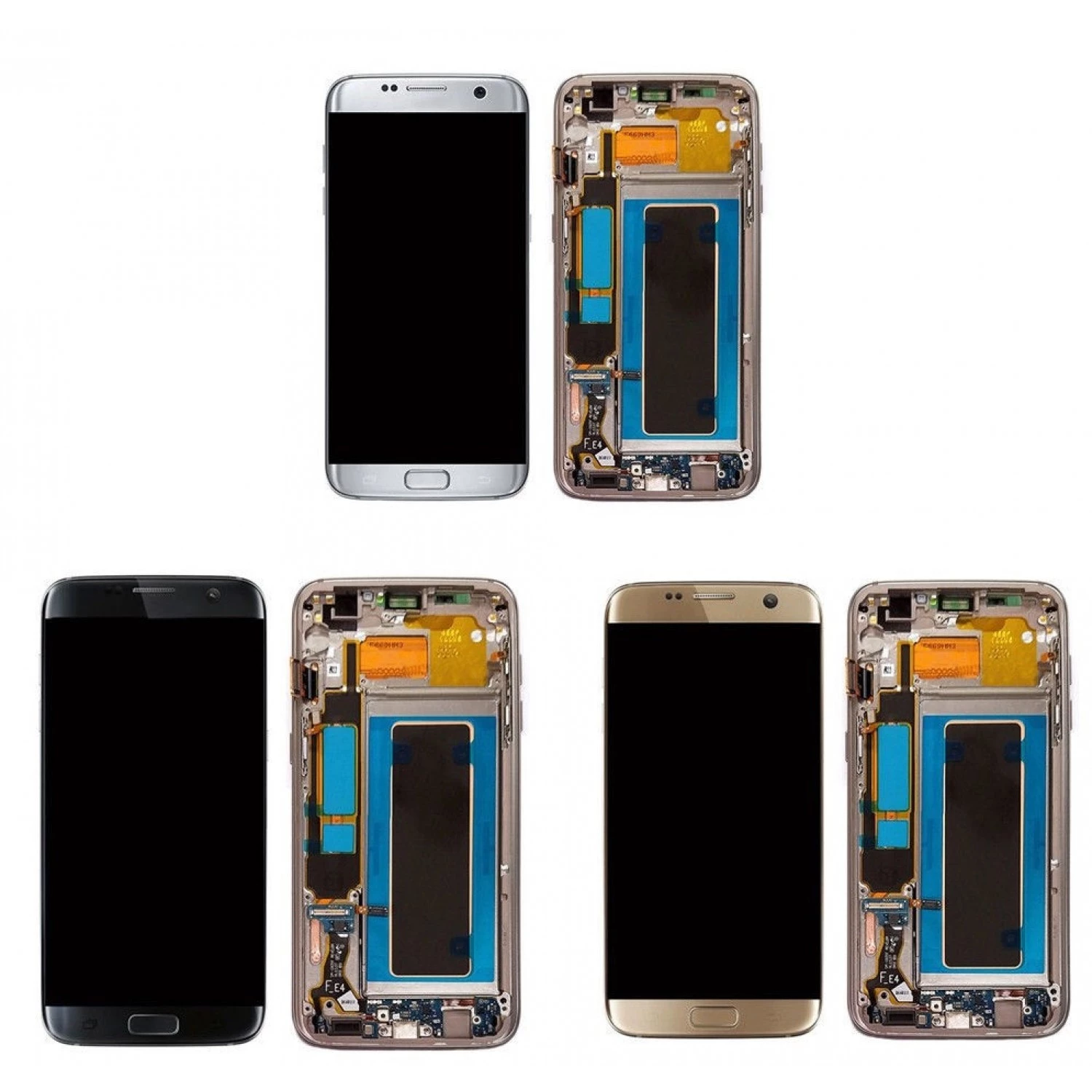 LCD with FRAME Samsung S7 Edge SM-G935A G935A G935 G9350