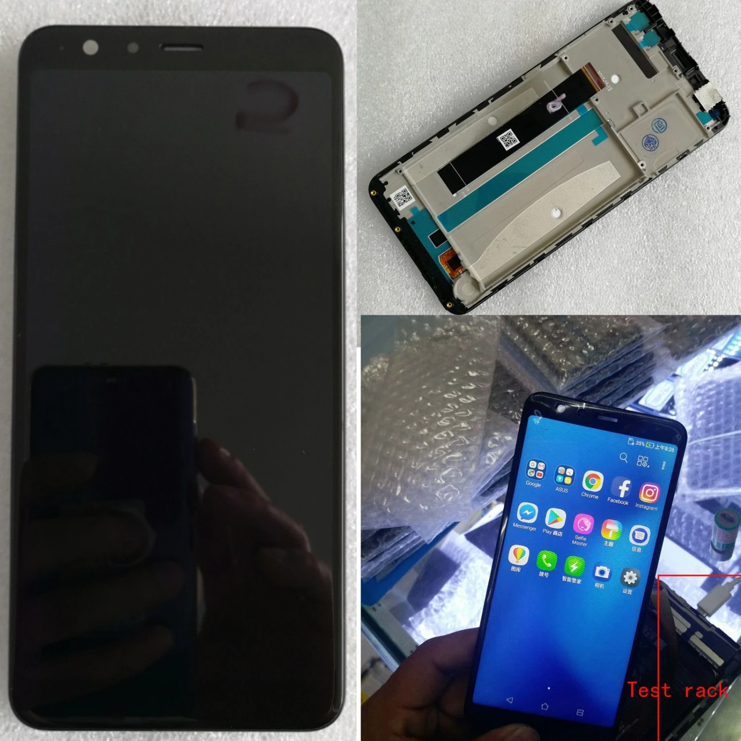 LCD digitizer for Asus Zenfone Max Plus M1 ZB570TL X018D
