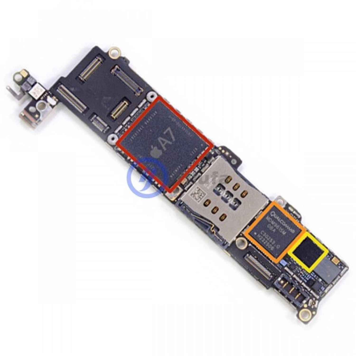 motherboard for iPhone 5S ( working good, iCloud lock)