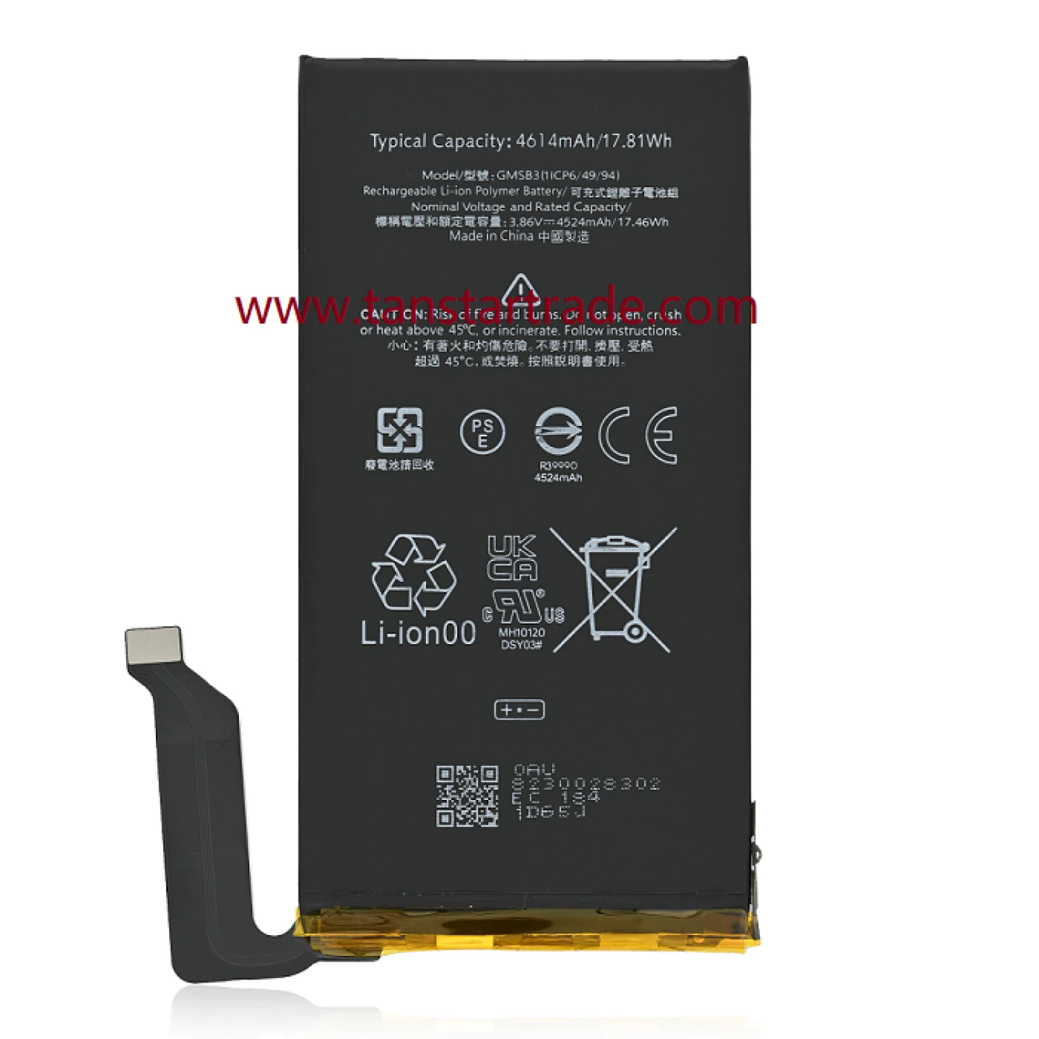 replacement battery GMSB3 for Google Pixel 6