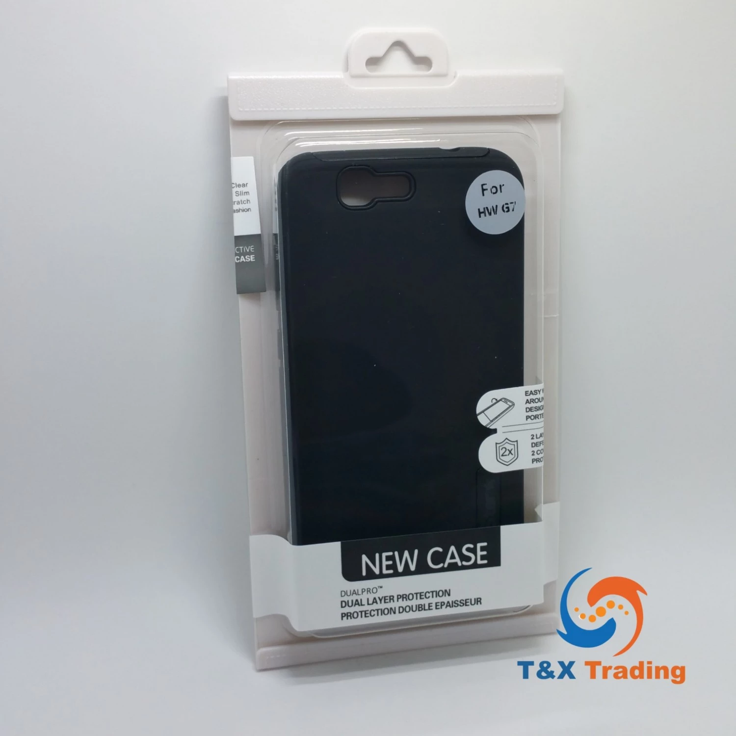 Huawei G7 - TanStar Slim Sleek Dual-Layered Case