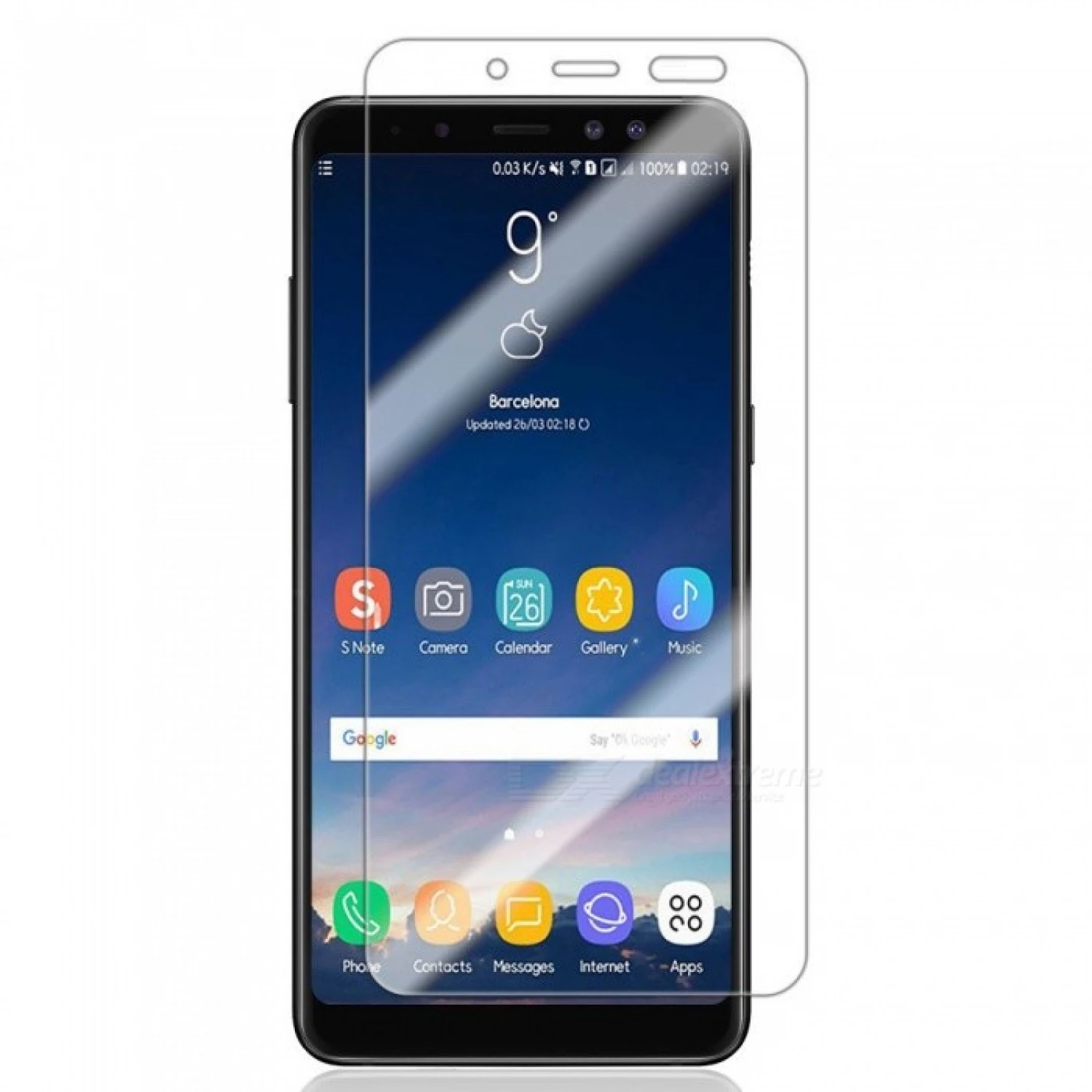 Samsung Galaxy A8 Plus (2018) Tempered Glass Screen Protector