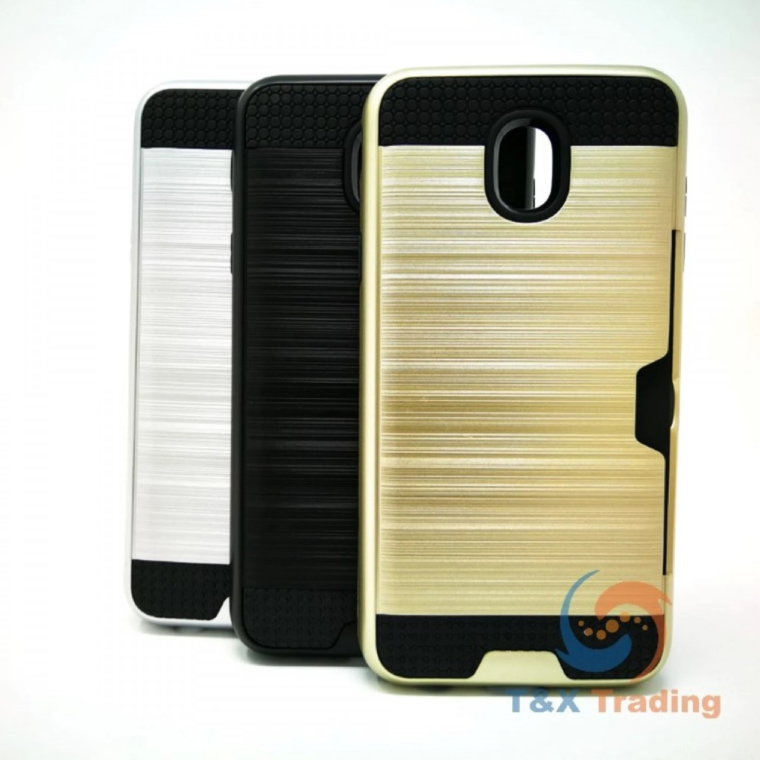 Samsung Galaxy J7 2018 (J737) - Slim Sleek Case with Credit Card Holder Case