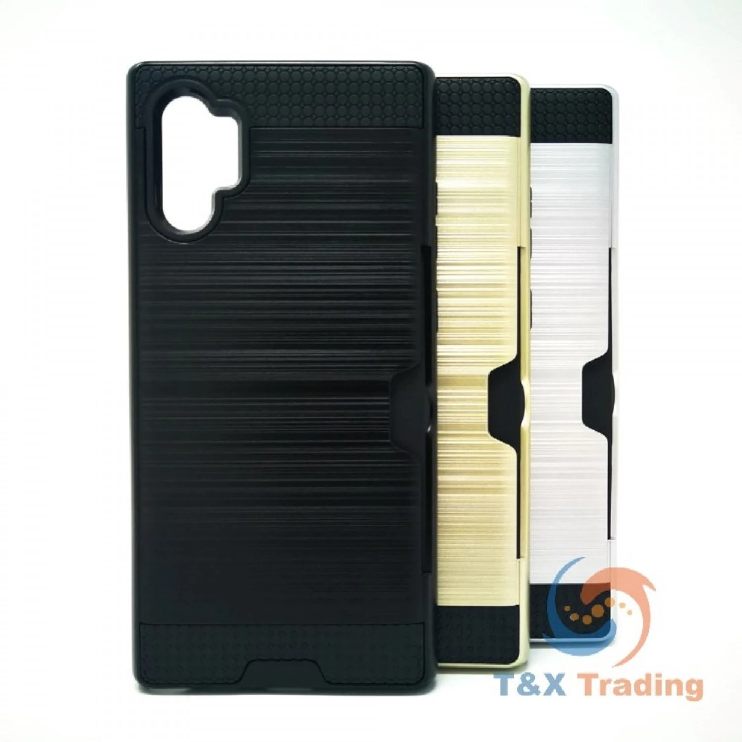 Samsung Galaxy Note 10 Plus - Slim Sleek Case with Credit Card Holder Case