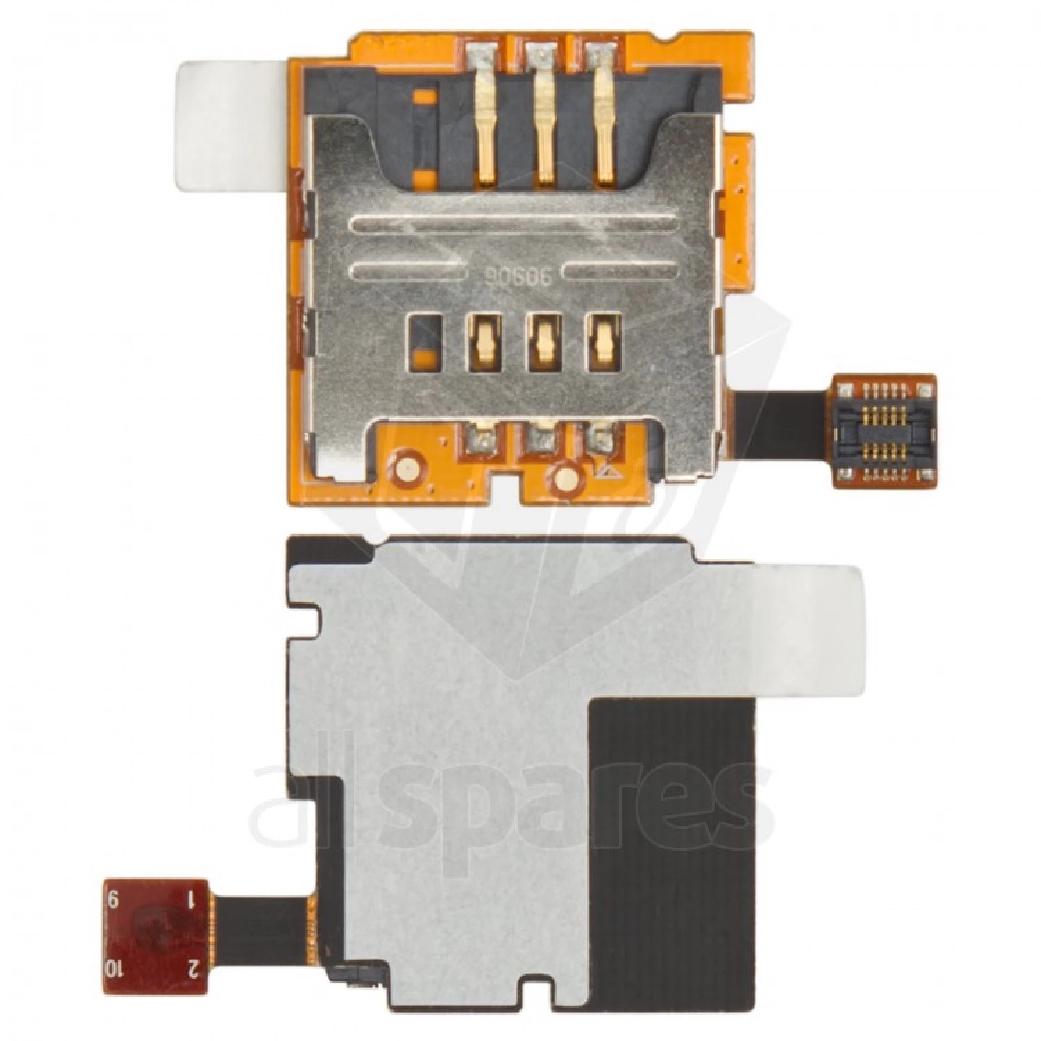 Sim connector flex for Samsung Omnia Pro B7330