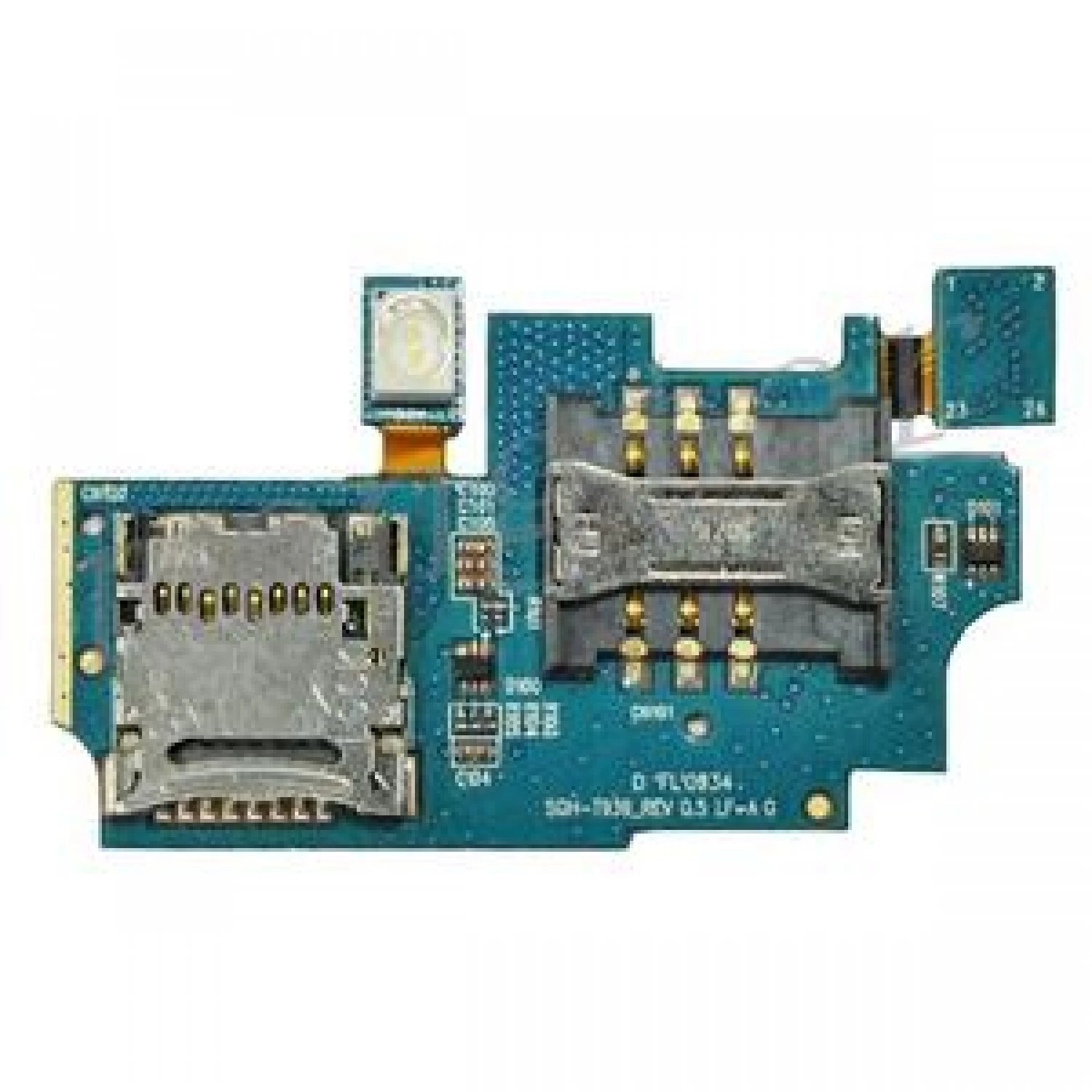 Sim SD connector flex for Samsung T939 Behold 2