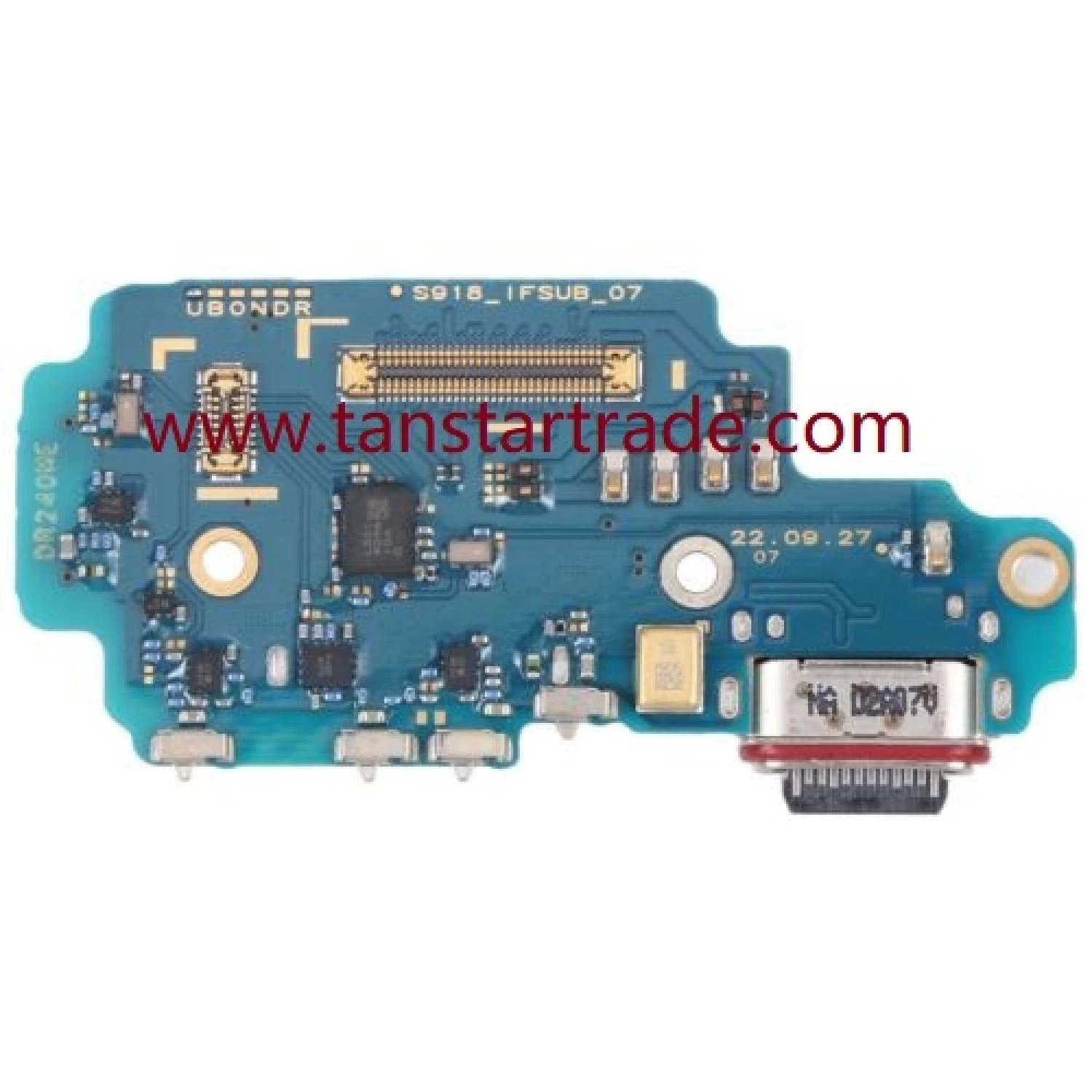 charging port assembly (American Vers.) for Samsung S23 Ultra S918 S918U S918A