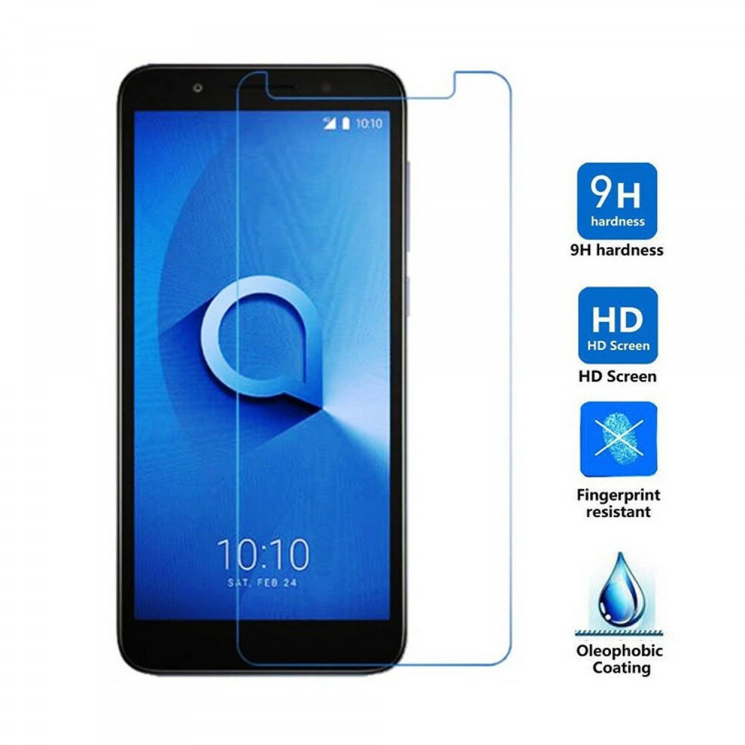 Alcatel 1 Tempered Glass Screen Protector