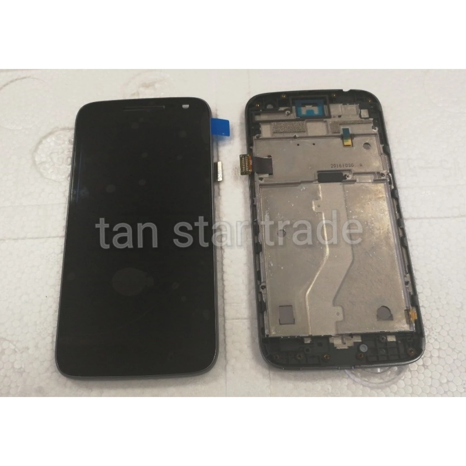 Digitizer lcd with frame BLACK for Moto G4 Play XT1601 XT1603