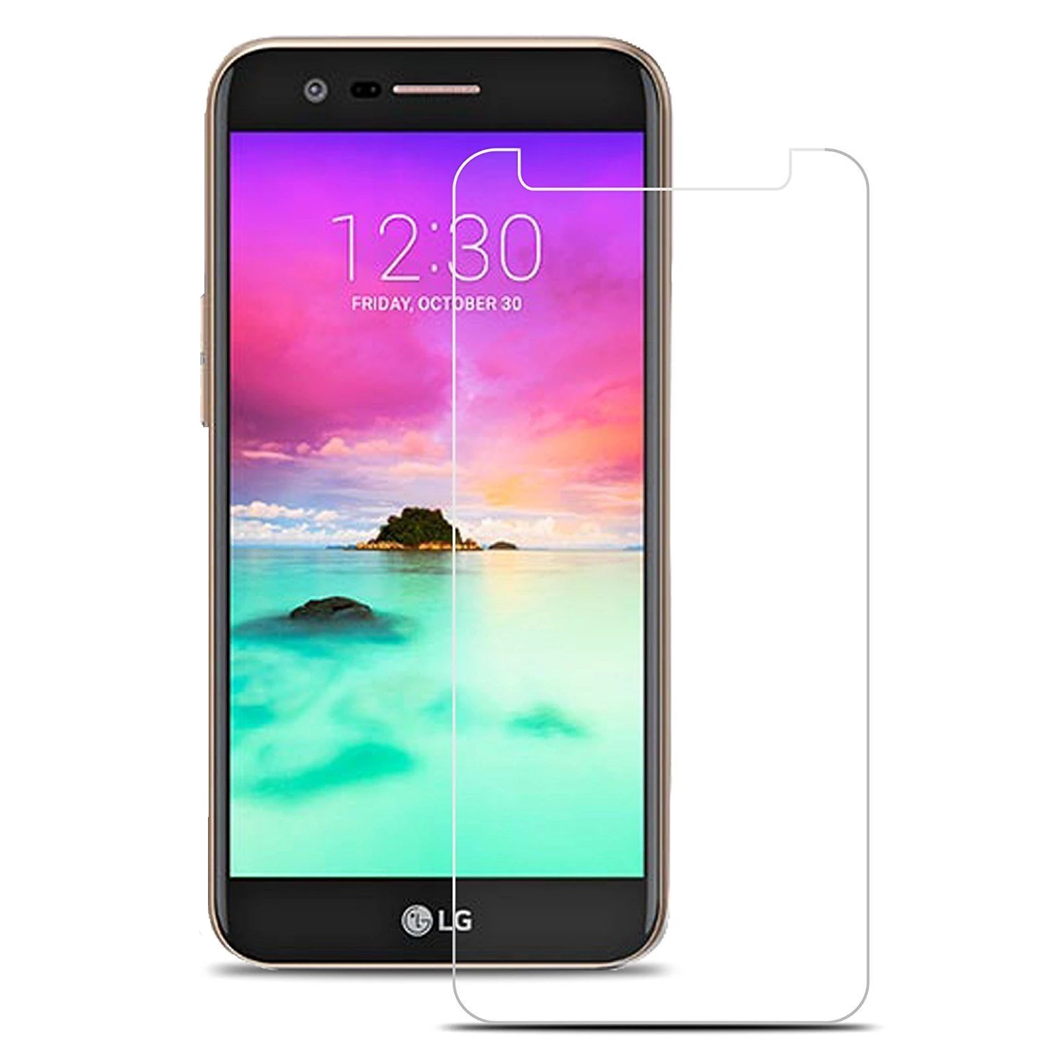 LG K10 2017 Tempered Glass Screen Protector
