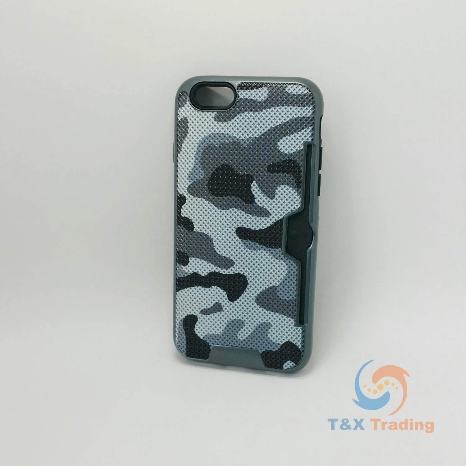 Apple iPhone 6 / 6S - Military Camouflage Credit Card Case
