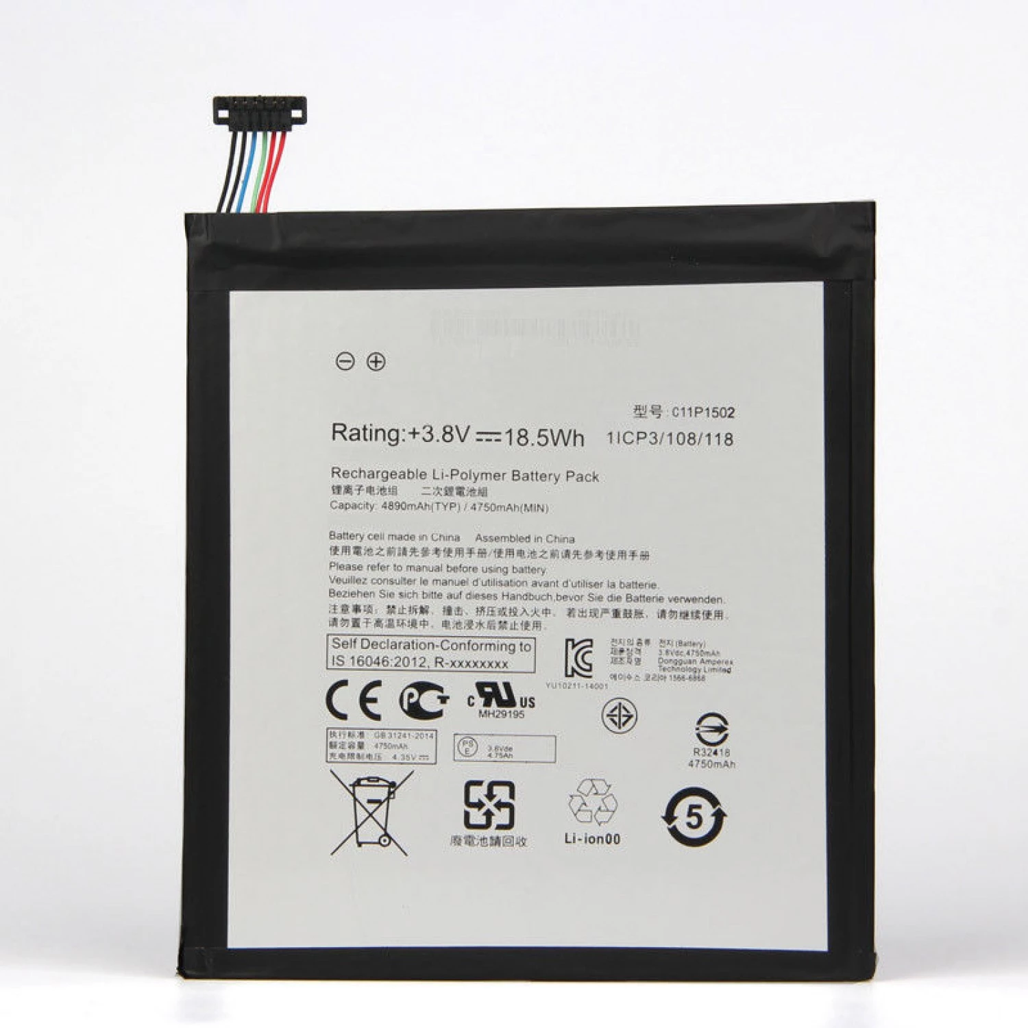 replacement battery C11P1502 for Asus ZenPad 10 Z300 Z300CL Z300M Z300CG