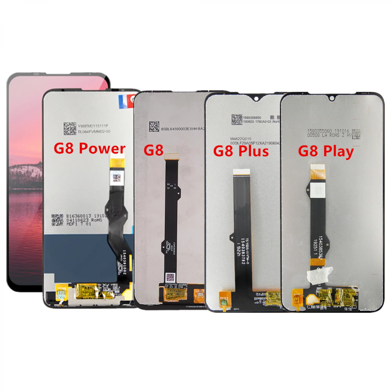 Digitizer lcd assembly for Motorola Moto G8 Plus XT2019