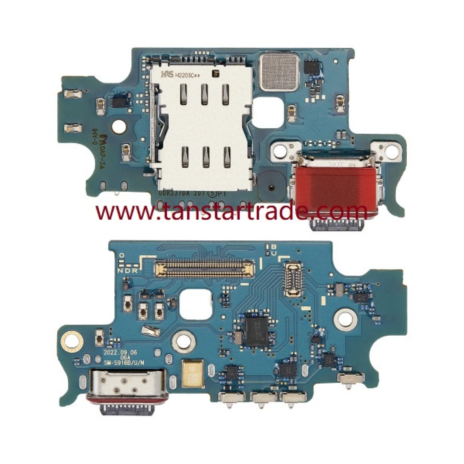 charging port assembly (American Version) for Samsung S23 Plus S916 S916U S916A