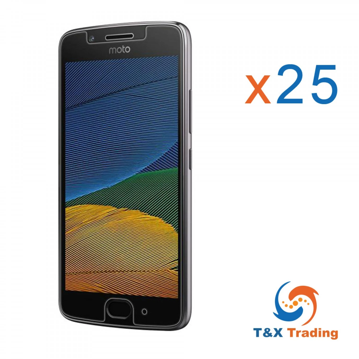 Motorola Moto G5 Bulk (25Pcs) Tempered Glass Screen Protector